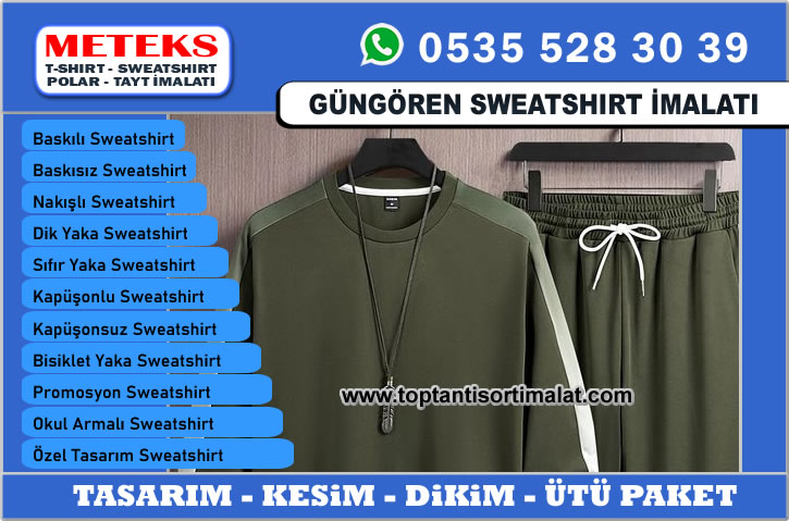 Merter Sweatshirt İmalatı